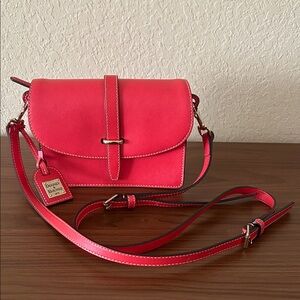 Dooney & Bourke Vibrant Red Crossbody Bag